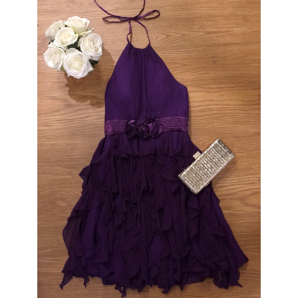 Morrell Maxie Purple Cocktail Dress